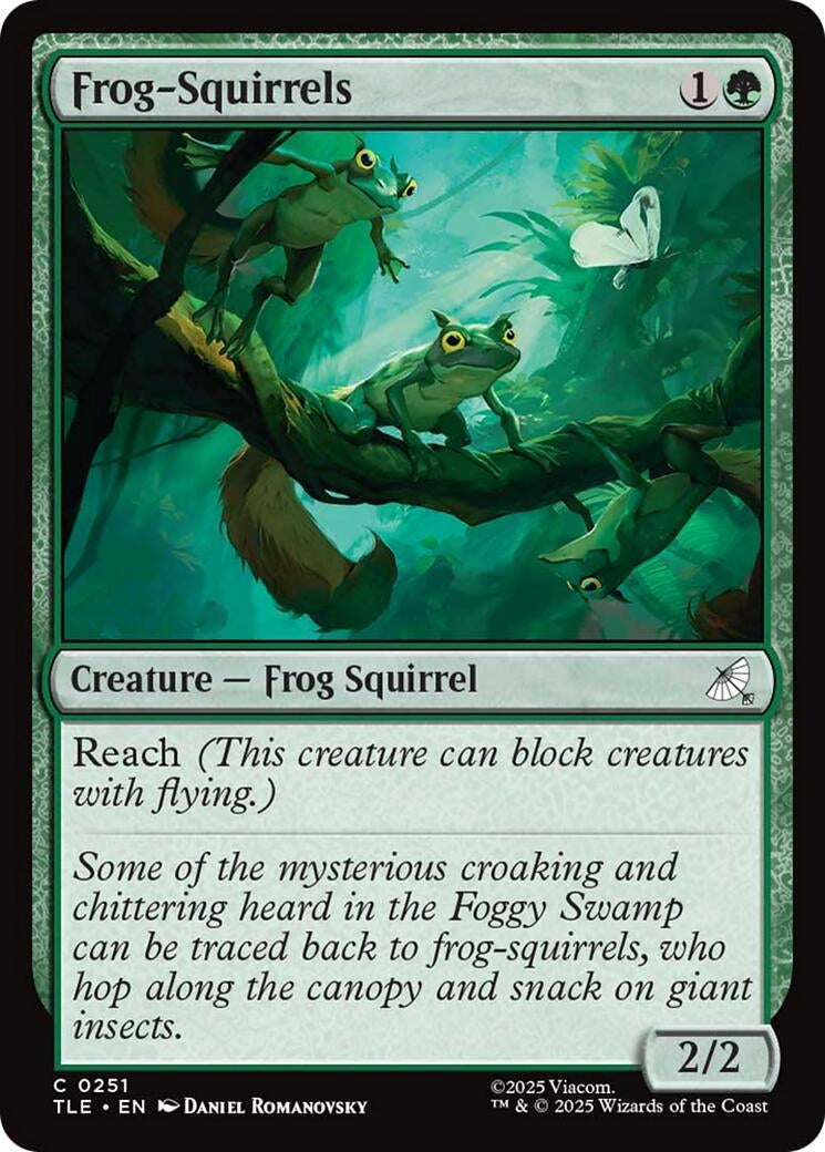 Image for Frog-Squirrels (251) [Avatar: The Last Airbender: Eternal-Legal] - Magic: The Gathering