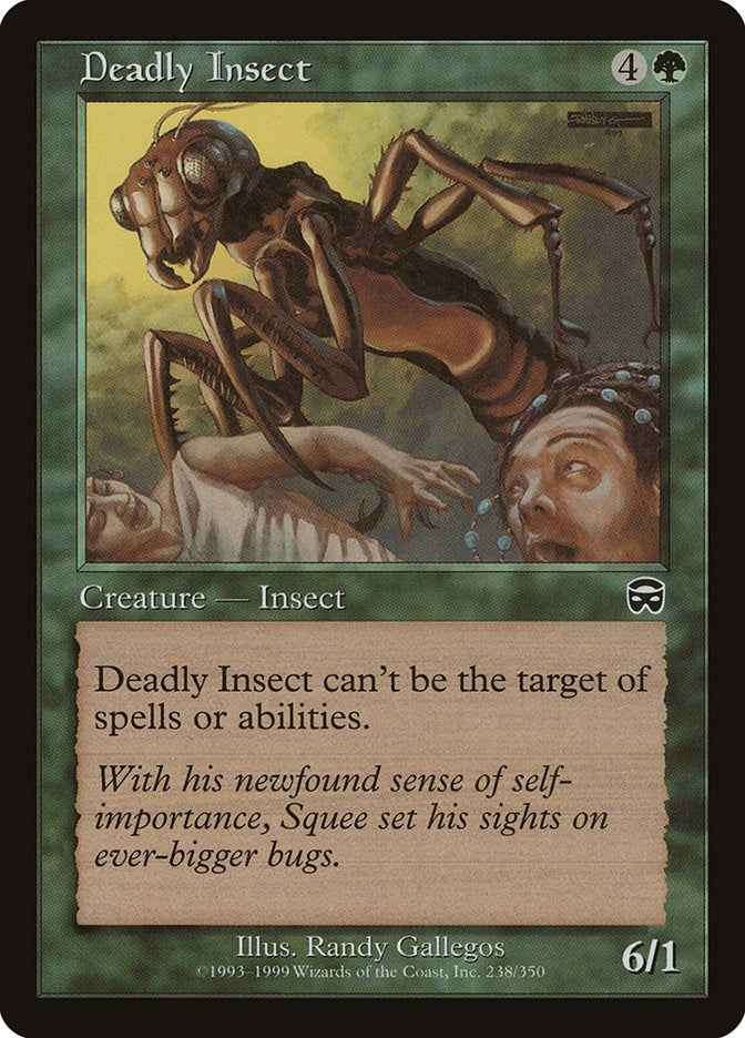 Image for Deadly Insect (238) [Mercadian Masques] - Magic: The Gathering