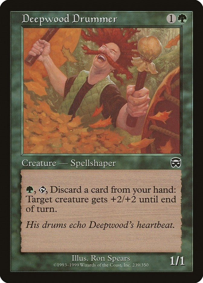Image for Deepwood Drummer (239) [Mercadian Masques] - Magic: The Gathering