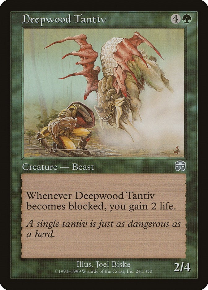 Image for Deepwood Tantiv (241) [Mercadian Masques] - Magic: The Gathering