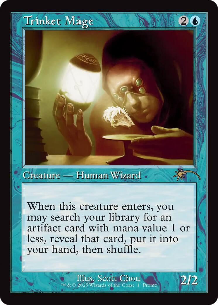 Image for Trinket Mage (Retro Frame) (1) [WPN & Gateway Promos] - Magic: The Gathering