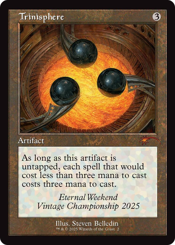 Image for Trinisphere (Retro Frame) (Eternal Weekend 2025 Promo) (2) [Unique and Miscellaneous Promos] - Magic: The Gathering
