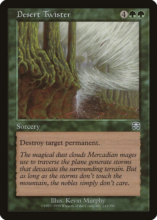 Image for Desert Twister (243) [Mercadian Masques] - Magic: The Gathering