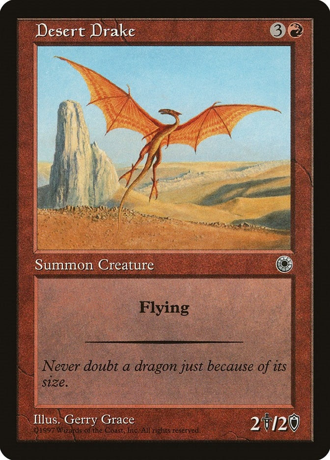 Image for Desert Drake [Portal] - Magic: The Gathering