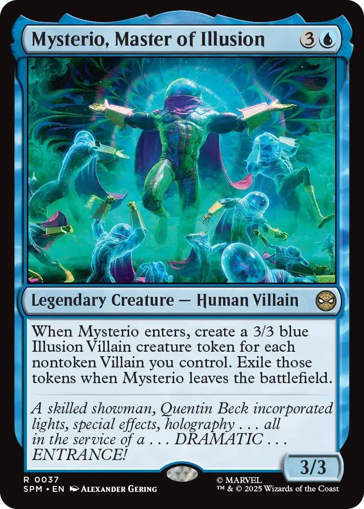 Image for Mysterio, Master of Illusion (37) [Marvel's Spider-Man] - Magic: The Gathering