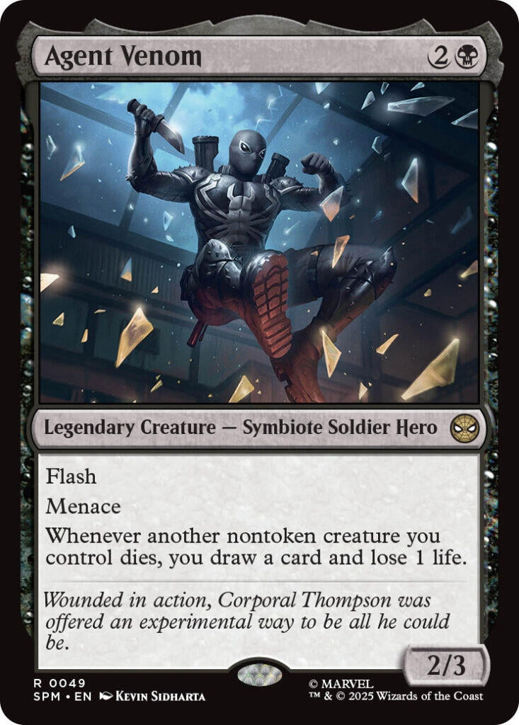 Image for Agent Venom (49) [Marvel's Spider-Man] - Magic: The Gathering