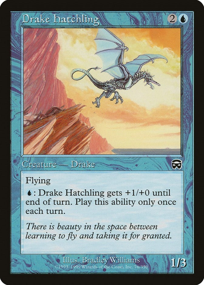 Image for Drake Hatchling (76) [Mercadian Masques] - Magic: The Gathering