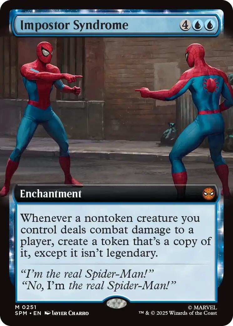 Image for Impostor Syndrome (Extended Art) (251) [Marvel's Spider-Man] - Magic: The Gathering