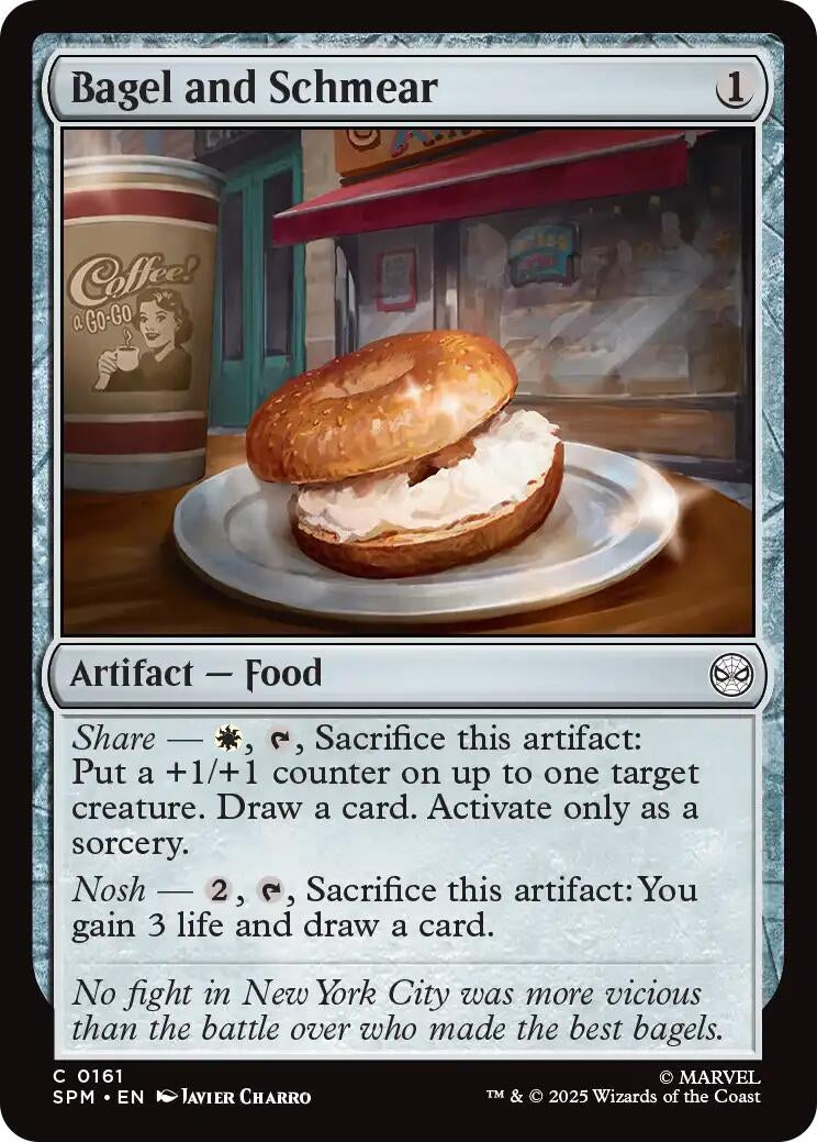 Image for Bagel and Schmear (161) [Marvel's Spider-Man] - Magic: The Gathering