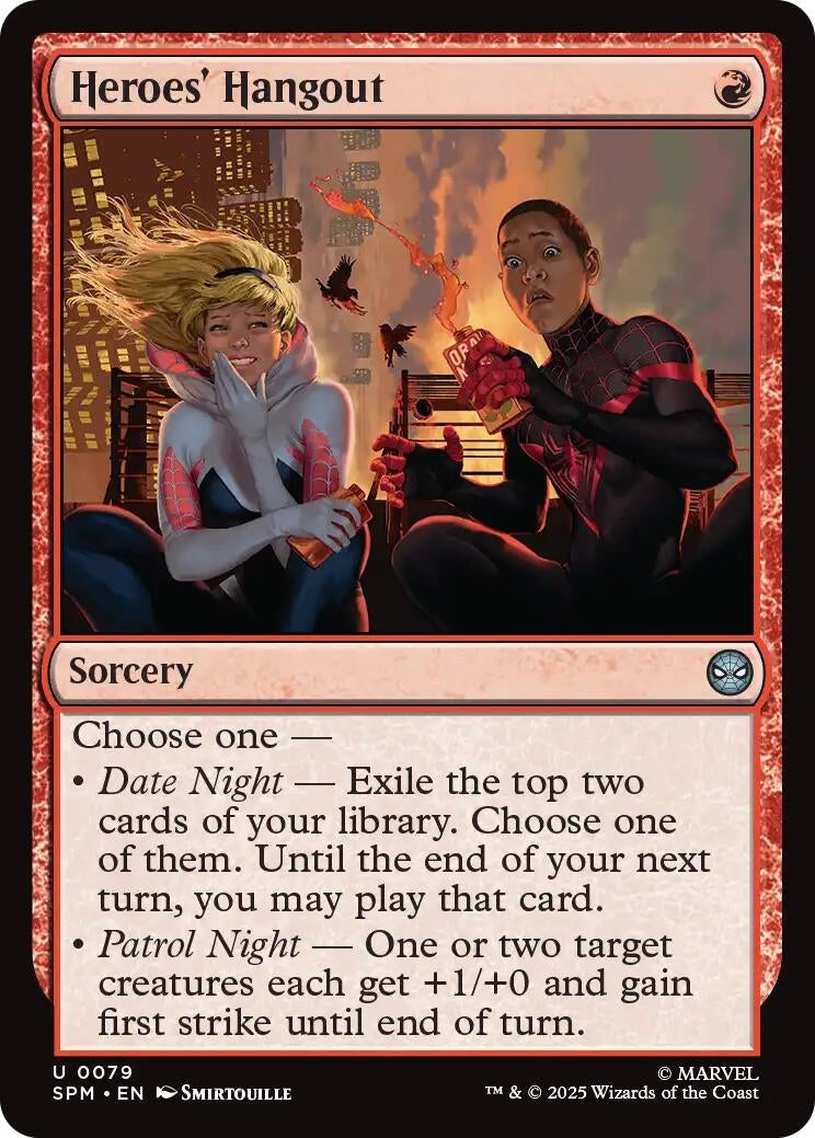 Image for Heroes' Hangout (79) [Marvel's Spider-Man] - Magic: The Gathering