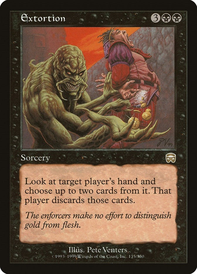 Image for Extortion (135) [Mercadian Masques] - Magic: The Gathering