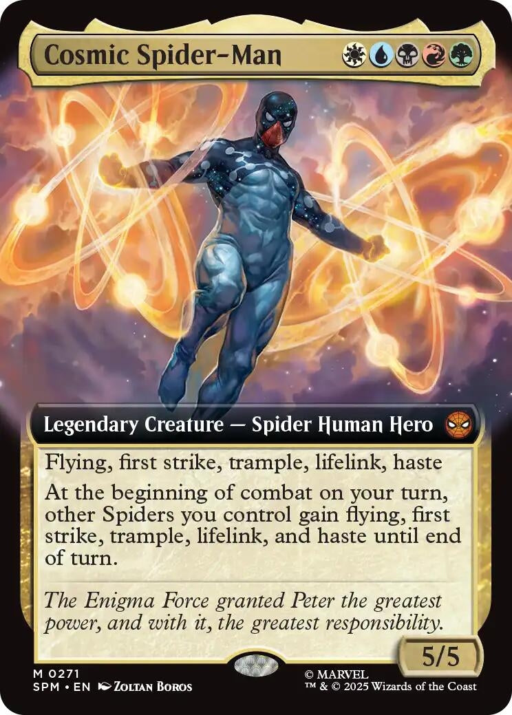 Image for Cosmic Spider-Man (Extended Art) (271) [Marvel's Spider-Man] - Magic: The Gathering
