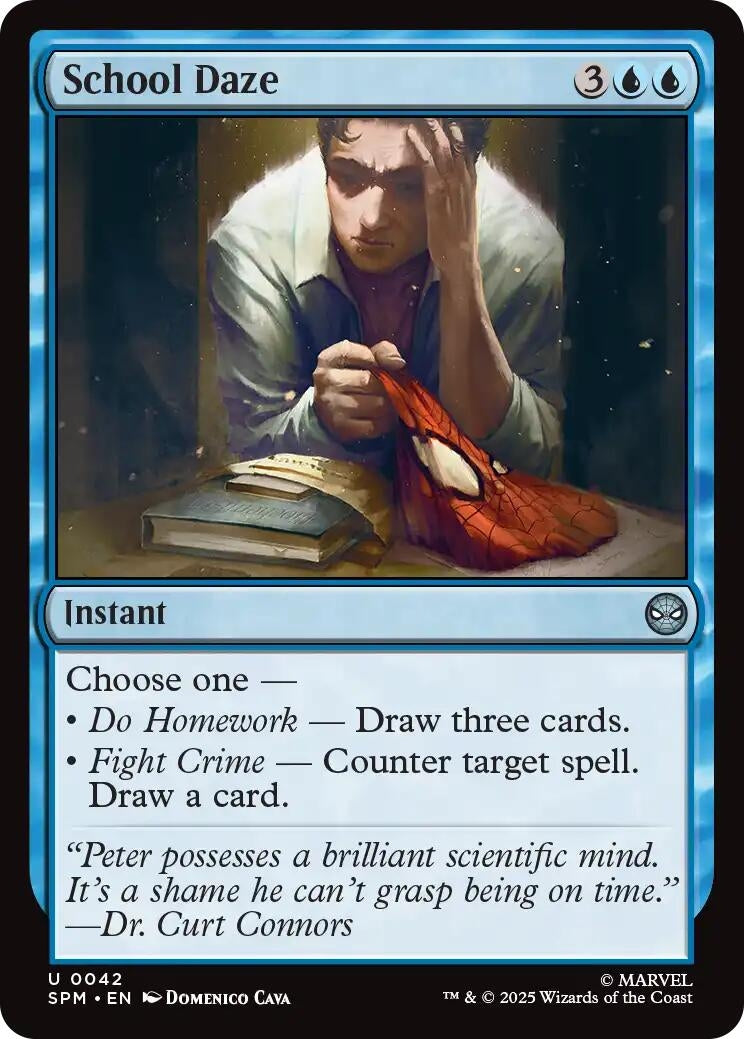 Image for School Daze (42) [Marvel's Spider-Man] - Magic: The Gathering