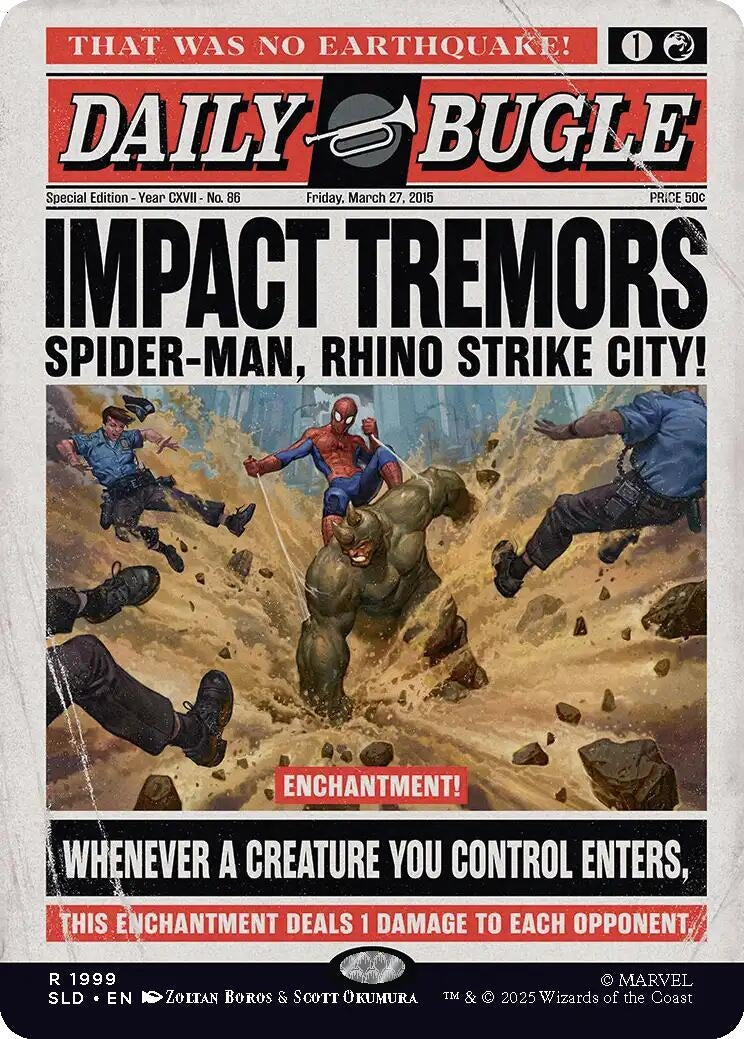Image for Impact Tremors (1999) (1999) [Secret Lair Drop Series] - Magic: The Gathering