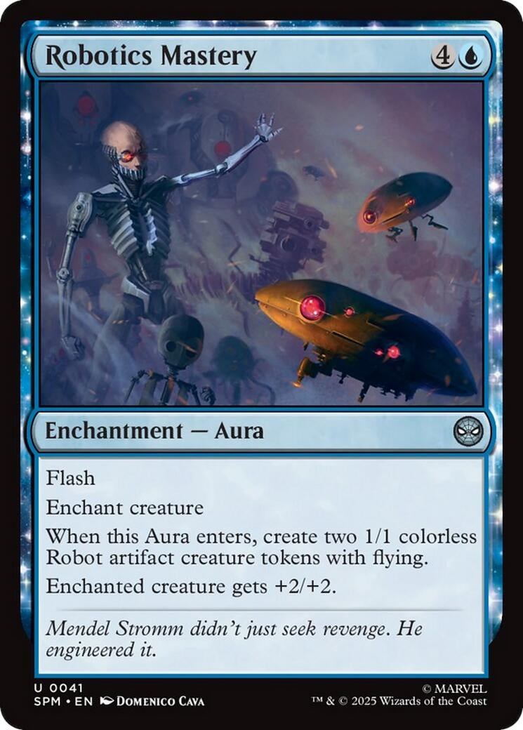 Image for Robotics Mastery (41) [Marvel's Spider-Man] - Magic: The Gathering