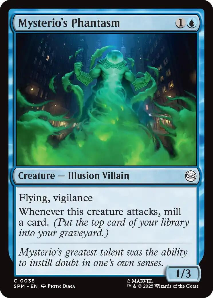 Image for Mysterio's Phantasm (38) [Marvel's Spider-Man] - Magic: The Gathering