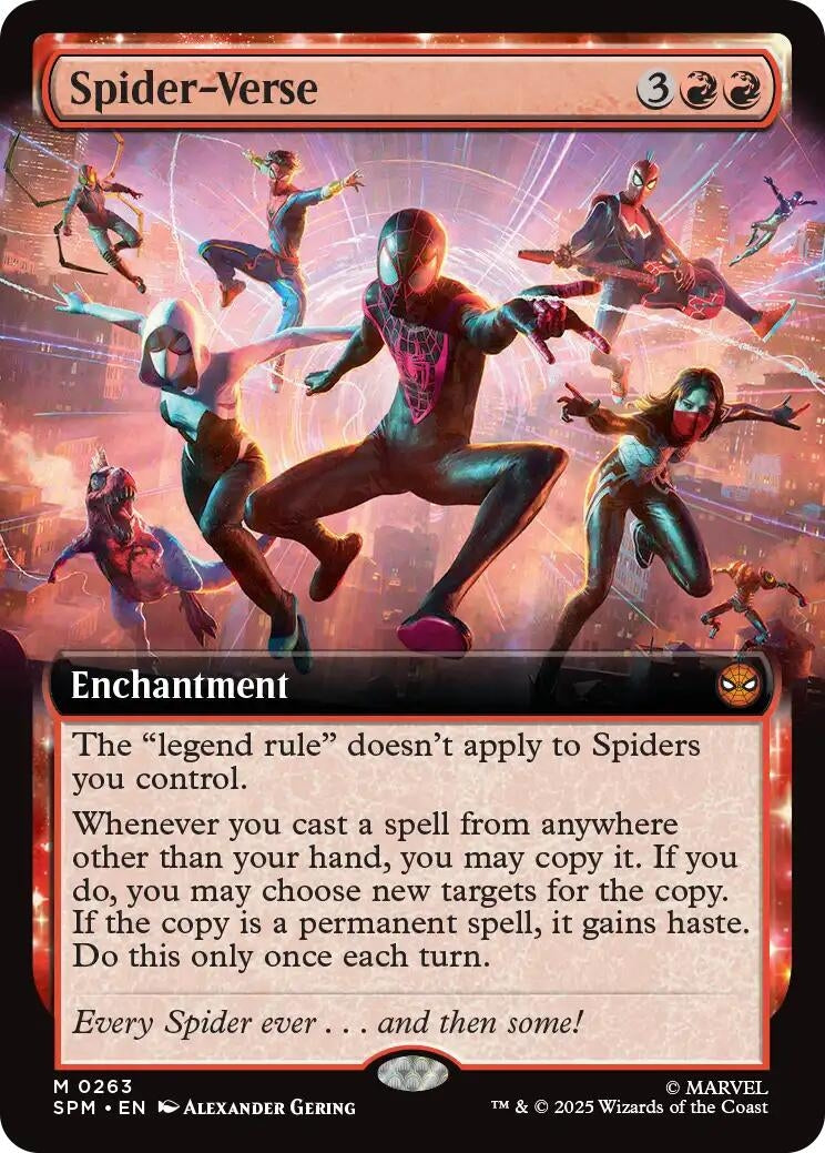 Image for Spider-Verse (Extended Art) (263) [Marvel's Spider-Man] - Magic: The Gathering