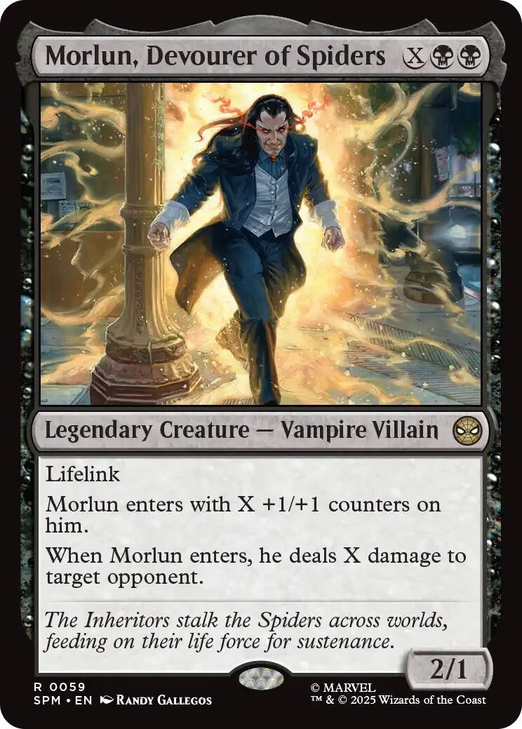 Image for Morlun, Devourer of Spiders (59) [Marvel's Spider-Man] - Magic: The Gathering
