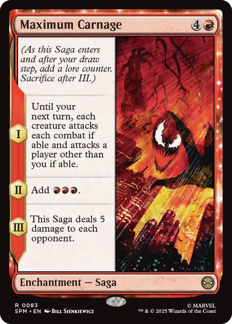 Image for Maximum Carnage (83) [Marvel's Spider-Man] - Magic: The Gathering