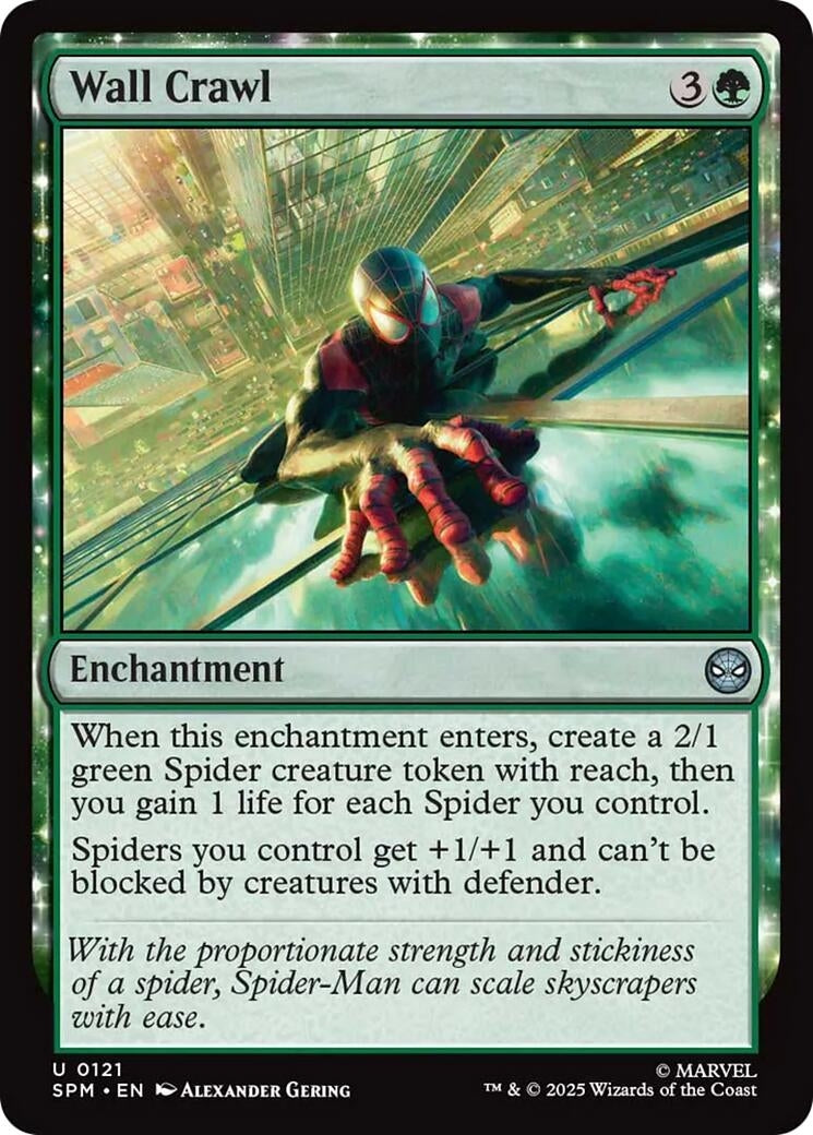 Image for Wall Crawl (121) [Marvel's Spider-Man] - Magic: The Gathering