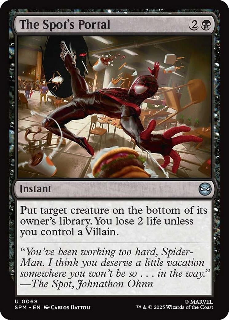Image for The Spot's Portal (68) [Marvel's Spider-Man] - Magic: The Gathering