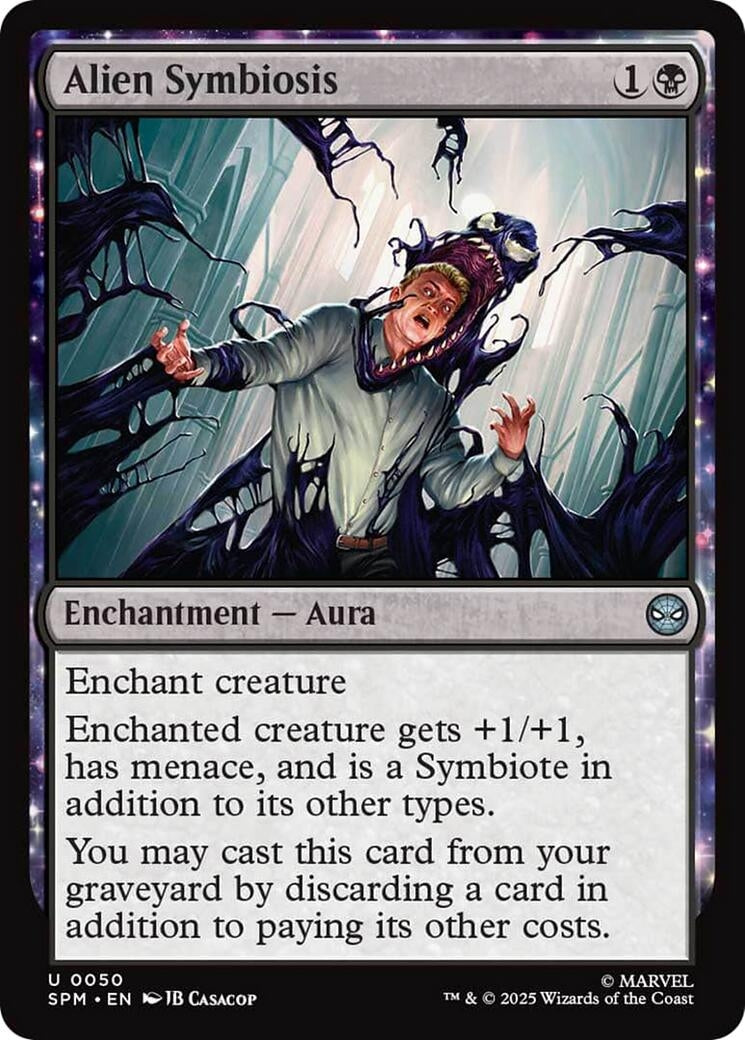 Image for Alien Symbiosis (50) [Marvel's Spider-Man] - Magic: The Gathering