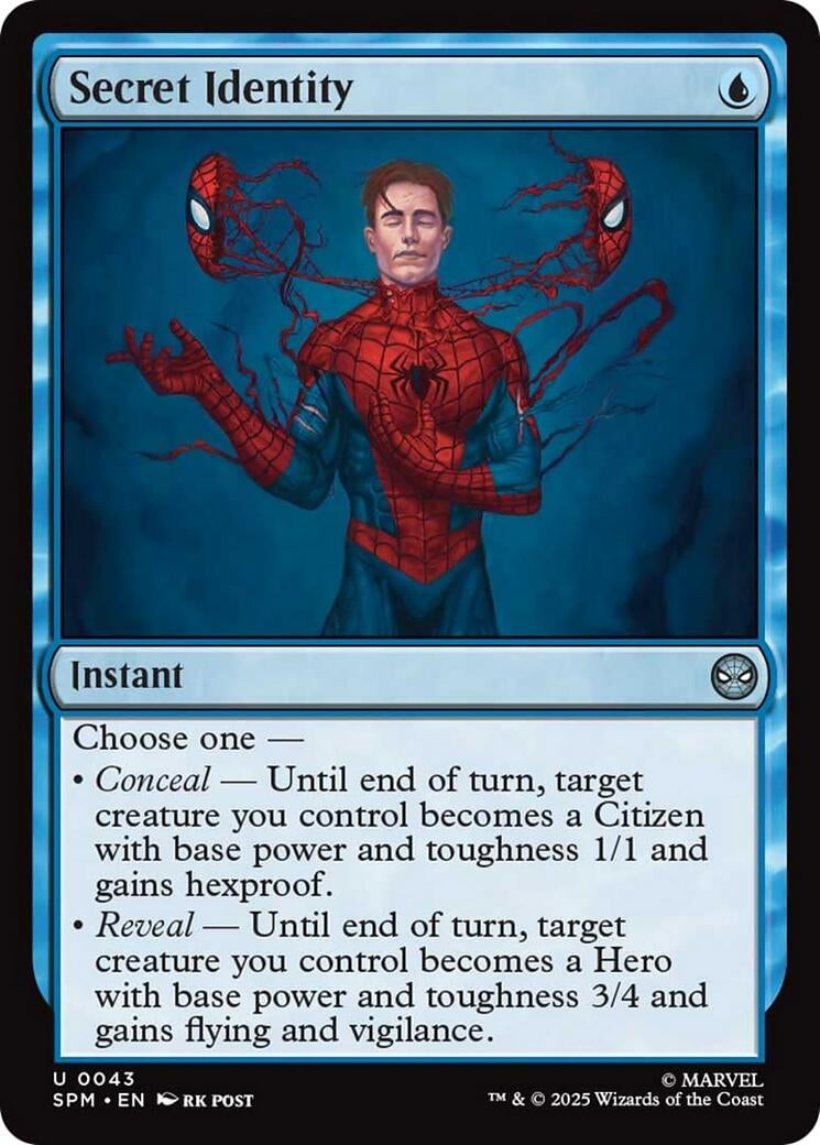 Image for Secret Identity (43) [Marvel's Spider-Man] - Magic: The Gathering