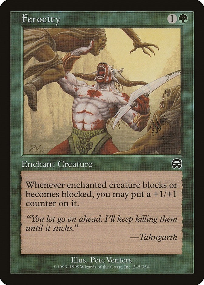 Image for Ferocity (245) [Mercadian Masques] - Magic: The Gathering