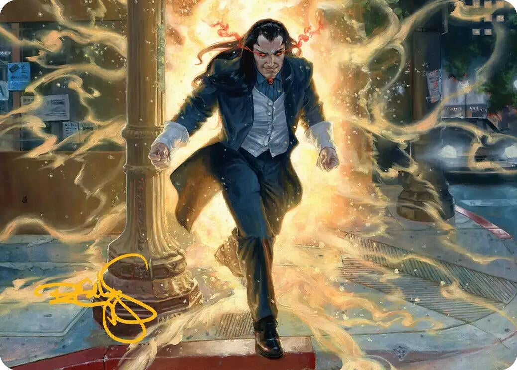 Image for Morlun, Devourer of Spiders Art Card (Gold-Stamped Signature) (9) [Marvel's Spider-Man] - Magic: The Gathering