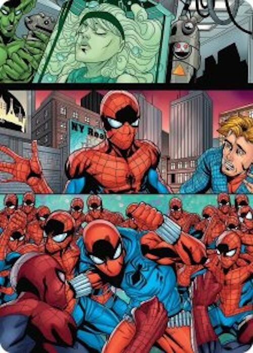 The Clone Saga Art Card (42)Art Series:  [Marvel's Spider-Man]