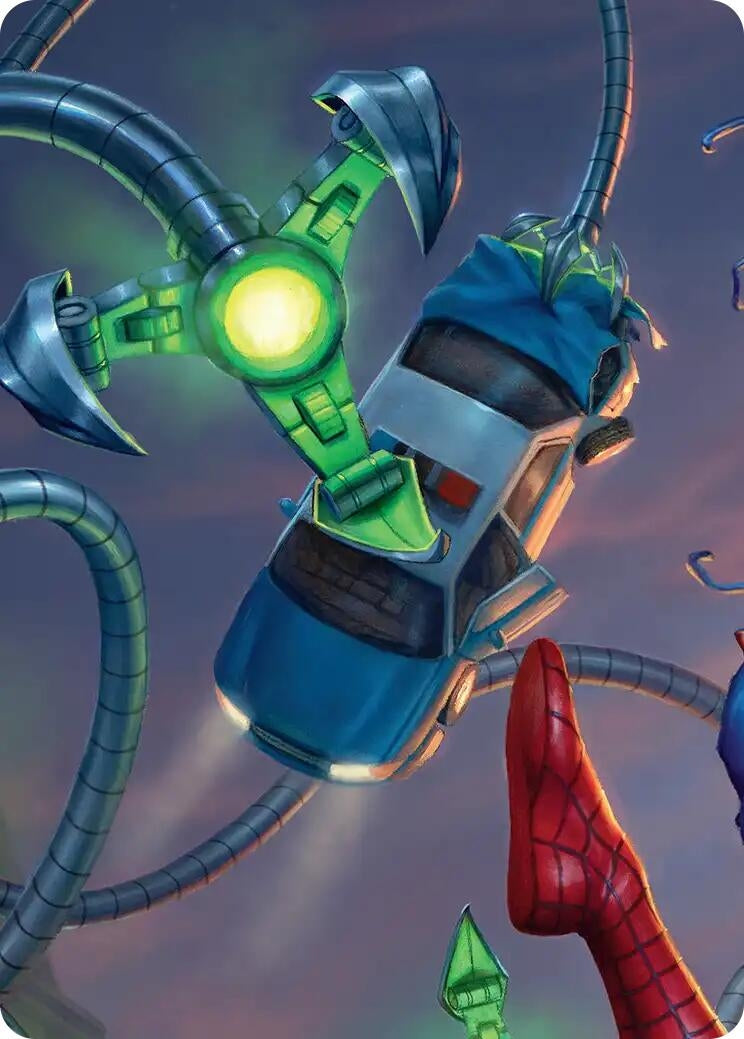 Image for Grasping Tentacles Art Card [Marvel's Spider-Man] - Magic: The Gathering