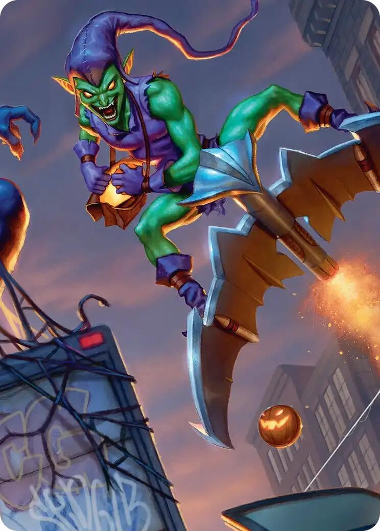 Image for Green Goblin, Nemesis Art Card [Marvel's Spider-Man] - Magic: The Gathering