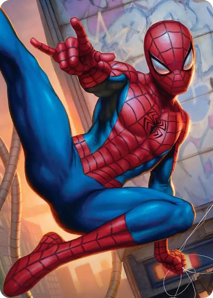 Image for Sensational Spider-Man Art Card [Marvel's Spider-Man] - Magic: The Gathering