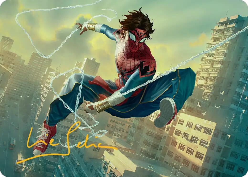 Image for Spider-Man India Art Card (Gold-Stamped Signature) (31) [Marvel's Spider-Man] - Magic: The Gathering