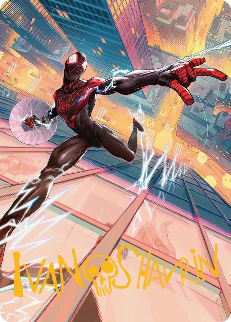 Image for Ultimate Spider-Man Art Card (Gold-Stamped Signature) (41) [Marvel's Spider-Man] - Magic: The Gathering