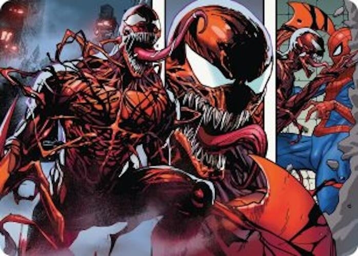 Carnage, Crimson Chaos Art Card (47)Art Series:  [Marvel's Spider-Man]