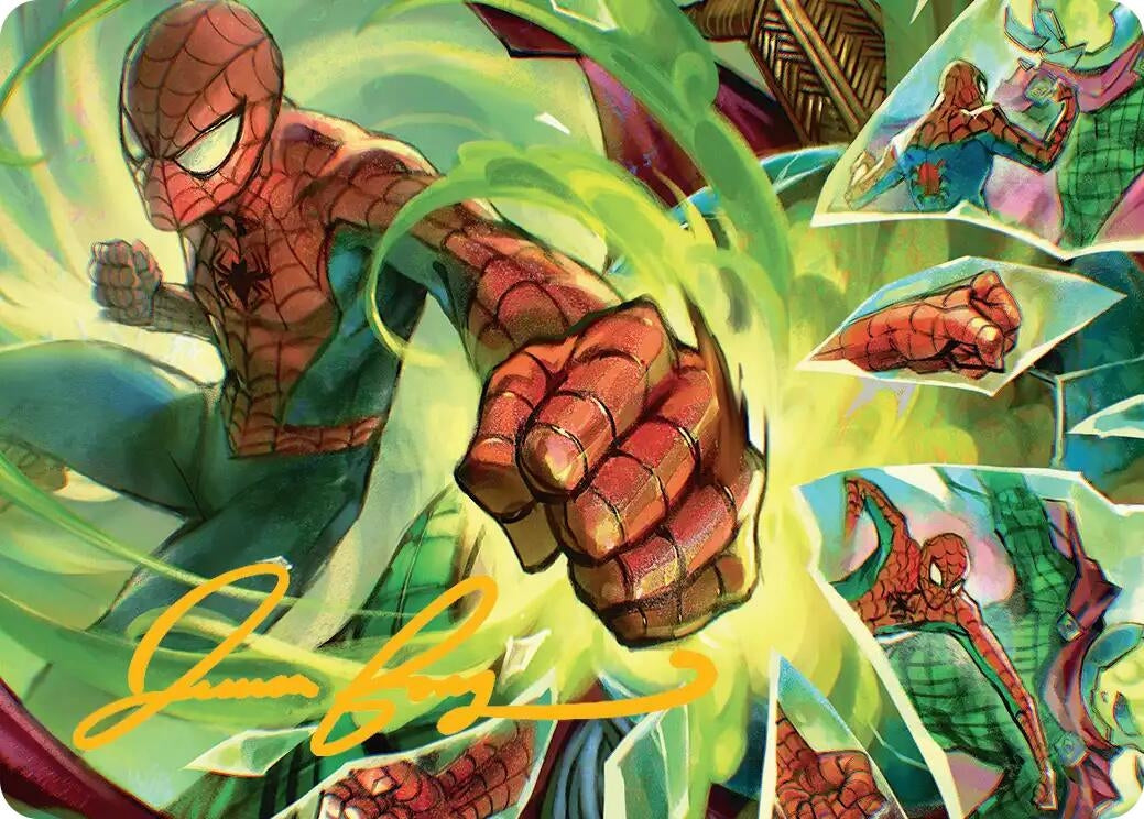 Image for Kapow! Art Card (Gold-Stamped Signature) (17) [Marvel's Spider-Man] - Magic: The Gathering