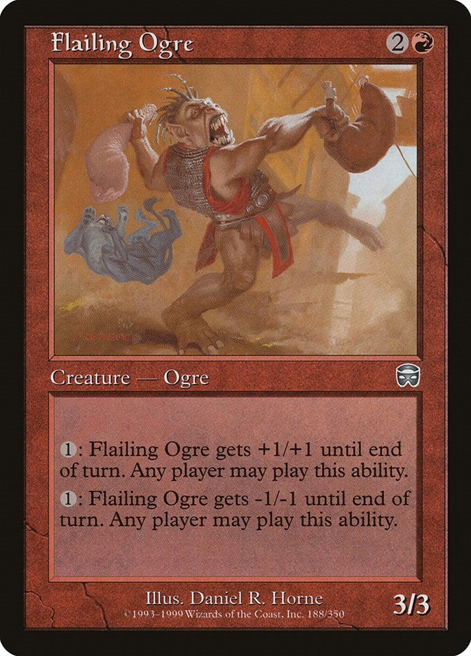 Image for Flailing Ogre (188) [Mercadian Masques] - Magic: The Gathering