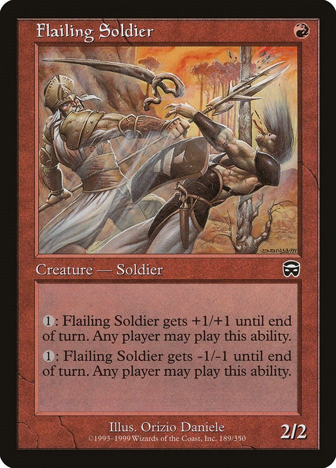 Image for Flailing Soldier (189) [Mercadian Masques] - Magic: The Gathering