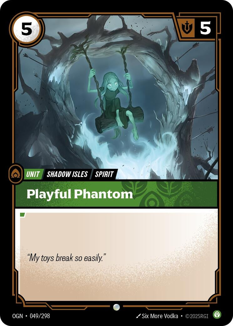 Image for Playful Phantom (049/298) [Origins] - Riftbound: League of Legends Trading Card Game