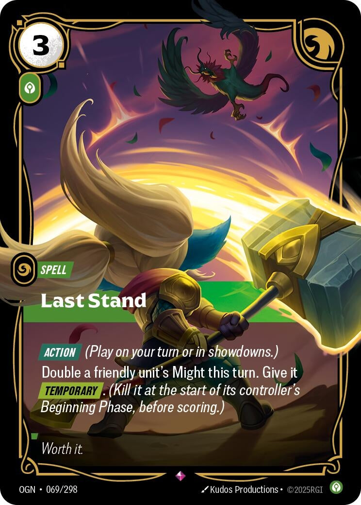 Image for Last Stand (069/298) [Origins] - Riftbound: League of Legends Trading Card Game