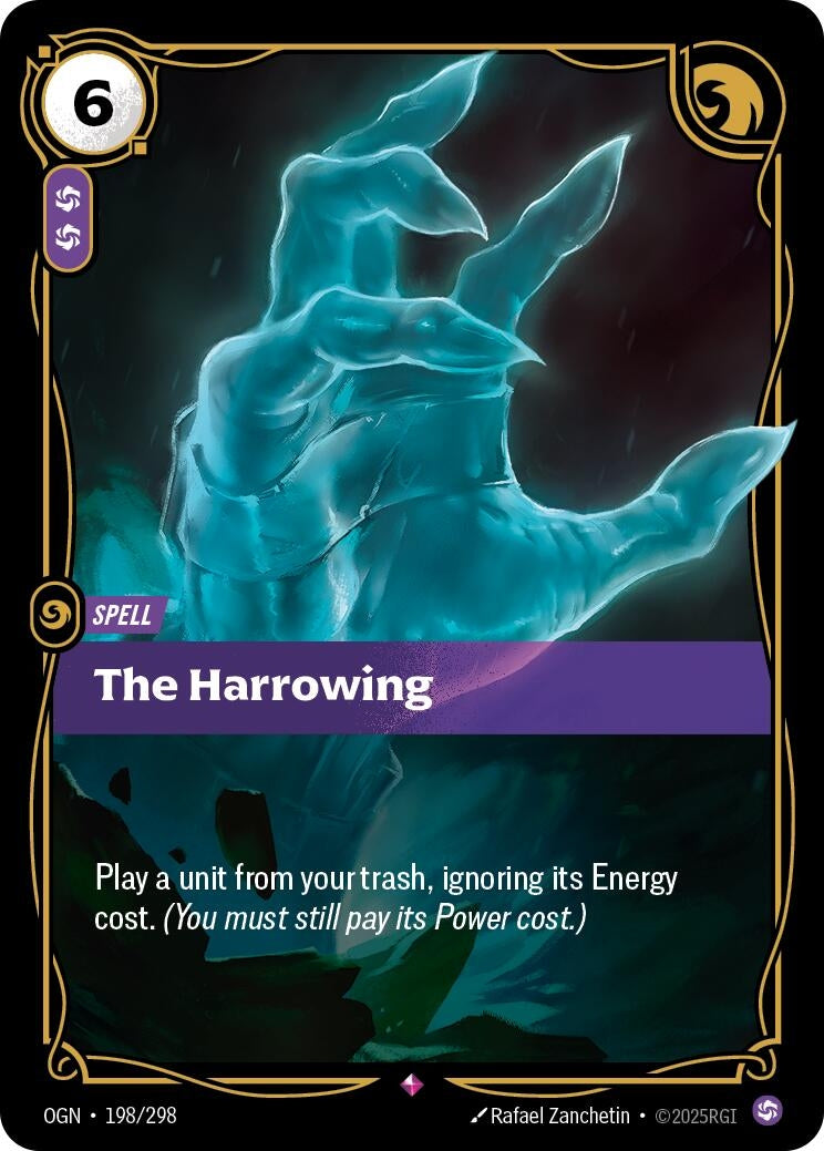 Image for The Harrowing (198/298) [Origins] - Riftbound: League of Legends Trading Card Game