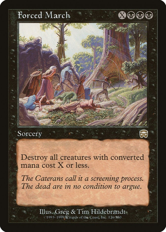 Image for Forced March (136) [Mercadian Masques] - Magic: The Gathering