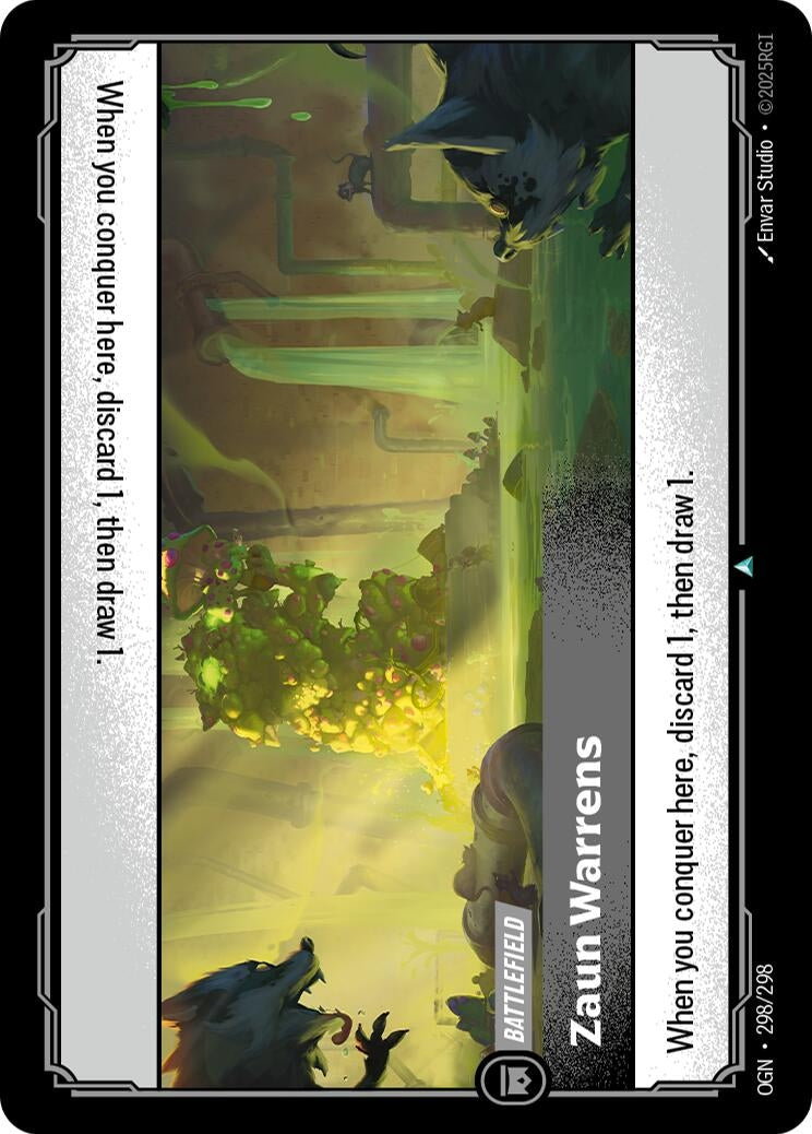 Image for Zaun Warrens (298/298) [Origins] - Riftbound: League of Legends Trading Card Game