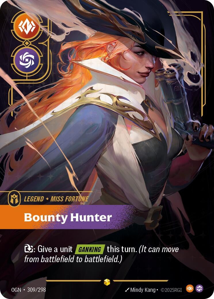Miss Fortune - Bounty Hunter (Overnumbered) (309/298) [Origins]