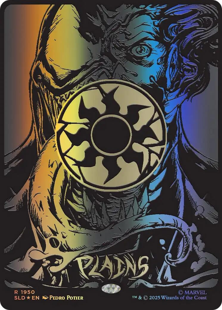 Image for Plains (1950) (Raised Foil) (1950) [Secret Lair Drop Series] - Magic: The Gathering
