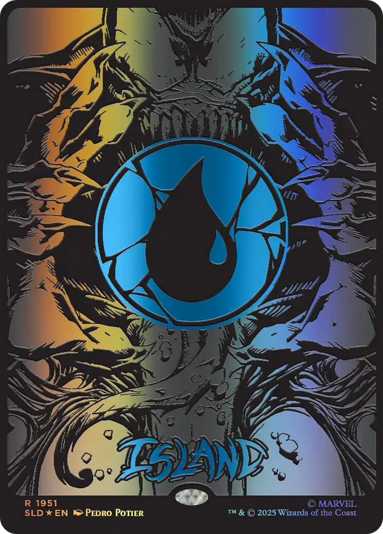 Image for Island (1951) (Raised Foil) (1951) [Secret Lair Drop Series] - Magic: The Gathering