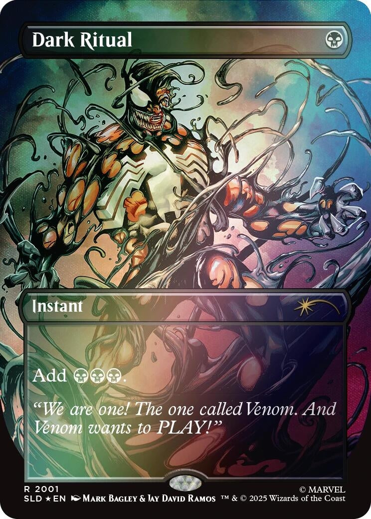 Image for Dark Ritual (2001) (Rainbow Foil) (2001) [Secret Lair Drop Series] - Magic: The Gathering