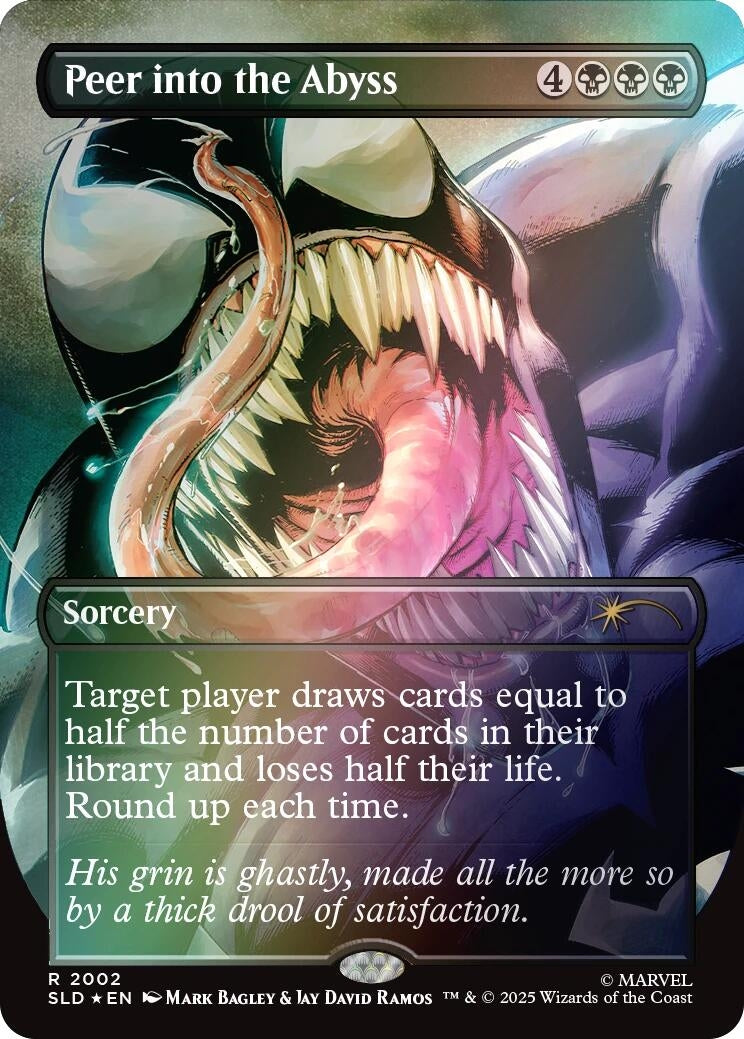 Image for Peer into the Abyss (2002) (Rainbow Foil) (2002) [Secret Lair Drop Series] - Magic: The Gathering