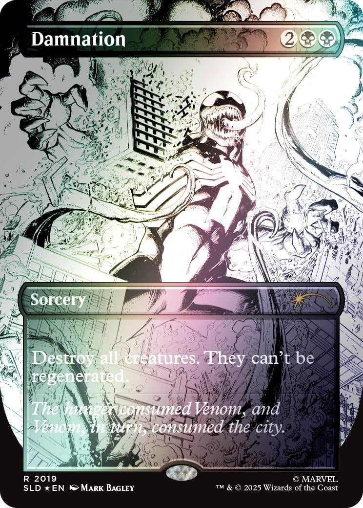 Image for Damnation (2019) (Rainbow Foil) (2019) [Secret Lair Drop Series] - Magic: The Gathering